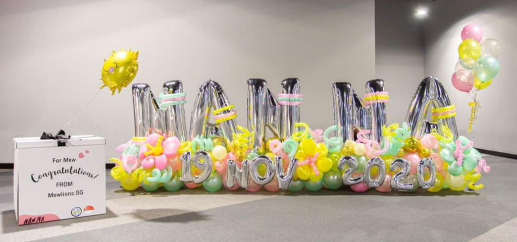 NAN NA Balloon Display